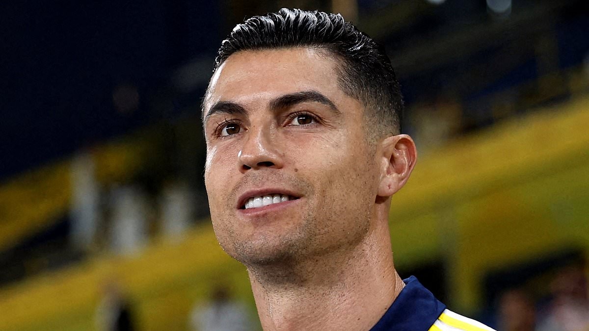Cristiano Ronaldo's former Man United team-mate pokes fun at his staggering new '£492MILLION Al-Nassr deal' with hilarious four-word message