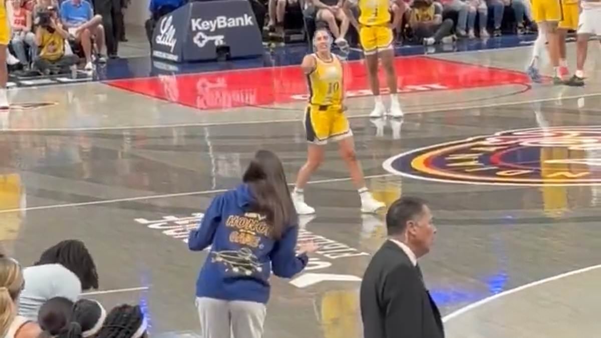 Footage of 'snitch' WNBA star trying to get Caitlin Clark in trouble goes viral