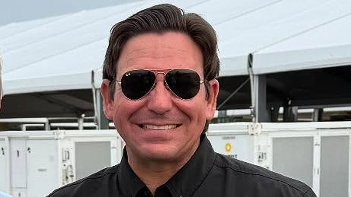 Florida Governor Ron DeSantis shocks viewers with 'off duty' new look