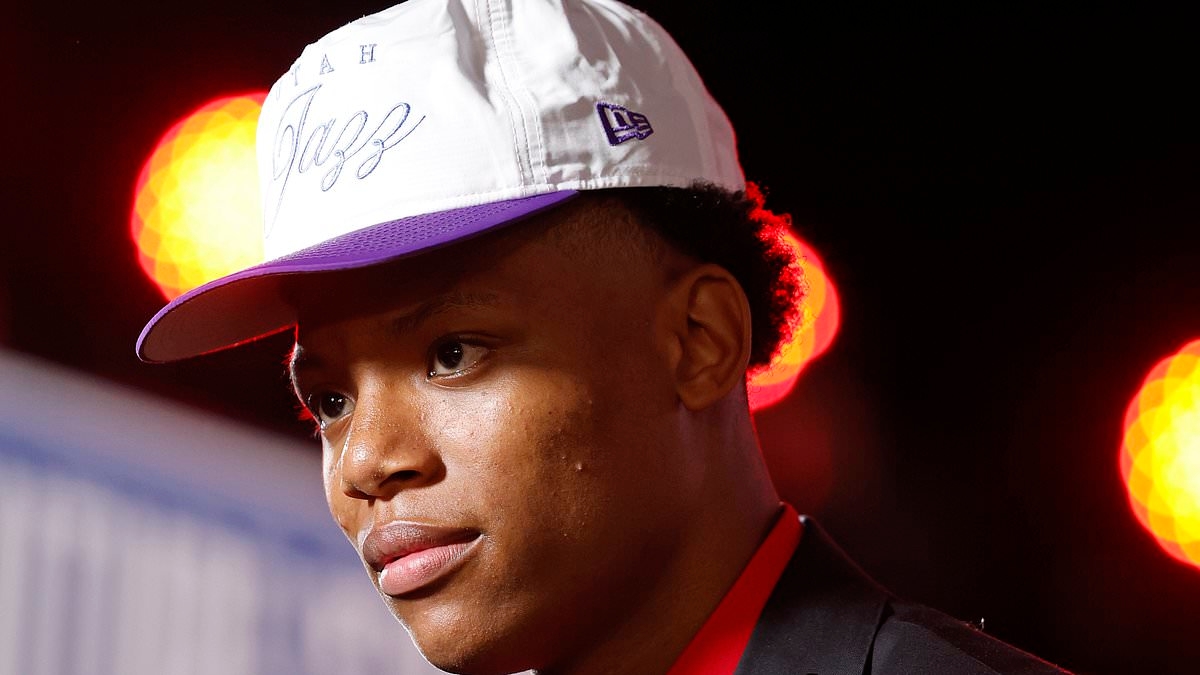 Ace Bailey fuels Utah Jazz holdout speculation following NBA Draft surprise