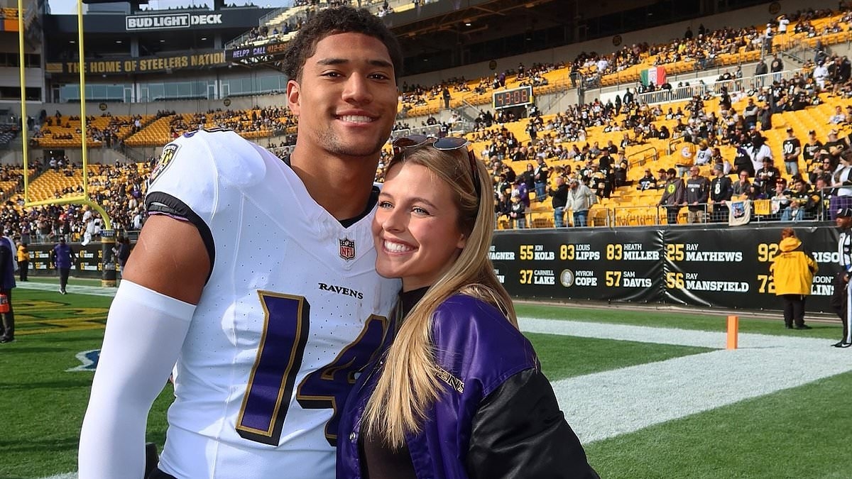 Ravens star Kyle Hamilton announces engagement to high school sweetheart Reese Damm