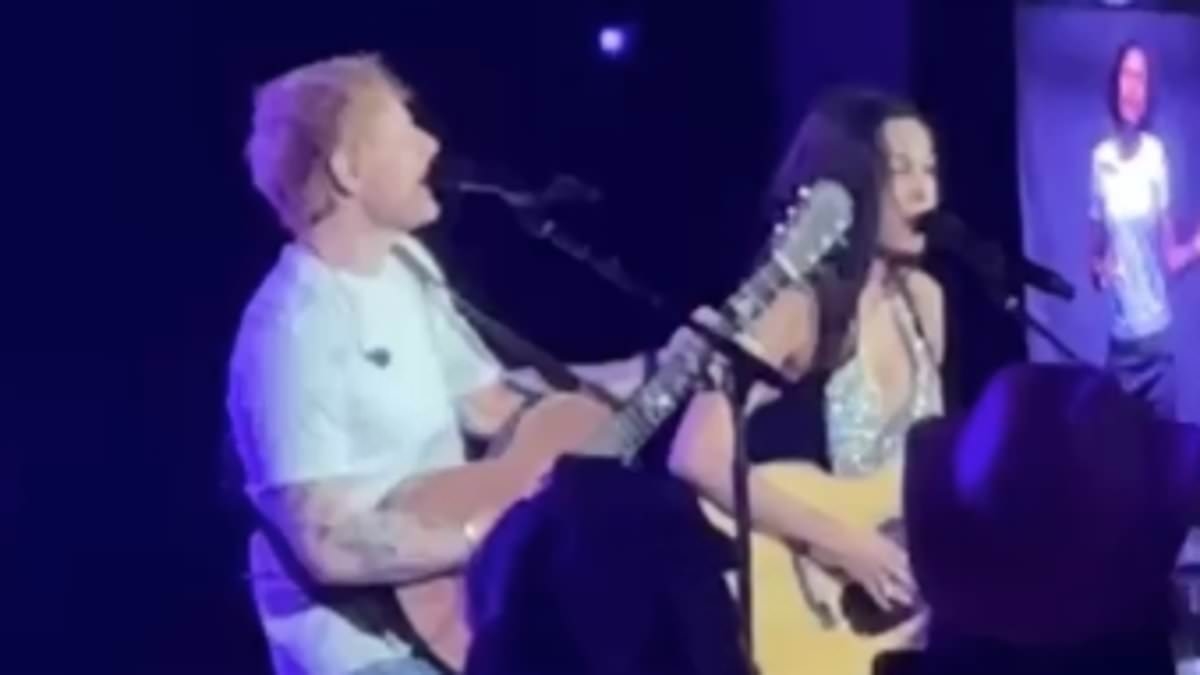 Olivia Rodrigo leaves crowd stunned as she welcomes surprise superstar guest Ed Sheeran on stage and duet one of his mega hits at BST Hyde Park