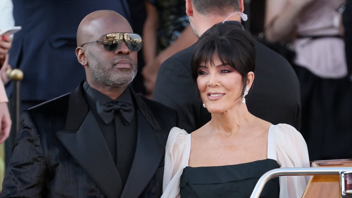 EXCLUSIVE Revealed: Kris Jenner and boyfriend Corey Gamble's tense exchange at Jeff Bezos and Lauren Sanchez's wedding