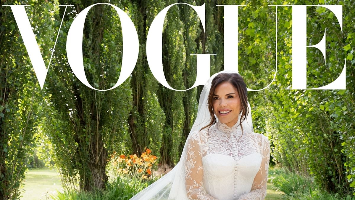 Bride Lauren Sanchez Bezos reveals wedding secrets from her very apt 'something blue' to why she changed her gown design as she gushes 'I am the luckiest woman on the planet! after marrying Jeff Bezos