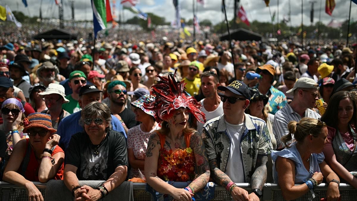 American rock band drop MAJOR hint they are set to perform surprise set at Glastonbury - after Lewis Capaldi and Lorde shocked festival-goers
