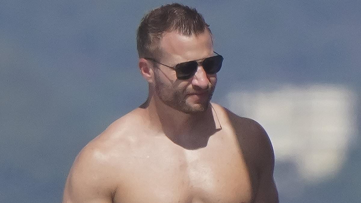 Ripped Rams coach Sean McVay and stunning wife Veronika Khomyn unwind on yacht in St Tropez