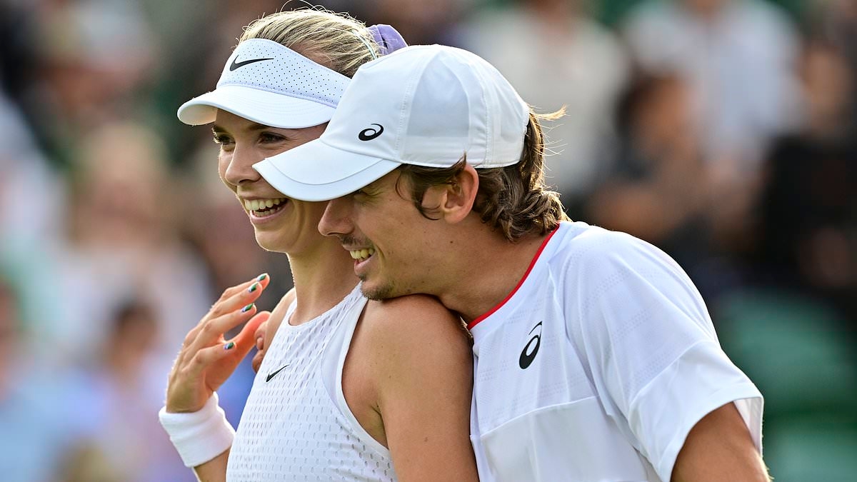 EXCLUSIVE Alex de Minaur reveals all on his wedding plans with Katie Boulter: Australian tennis star confirms whether nuptials will be held Down Under or in England - and his second love that his British fiancee puts up with