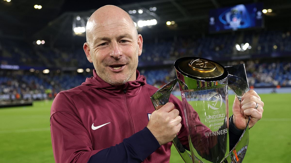 Lee Carsley already eyeing more Euros glory in 2027 after guiding England to back-to-back U21 titles