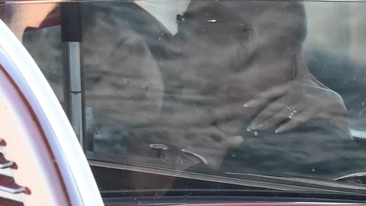 Lauren Sanchez and Jeff Bezos caught in steamy clinch in back of Venice water taxi as wedding party rages