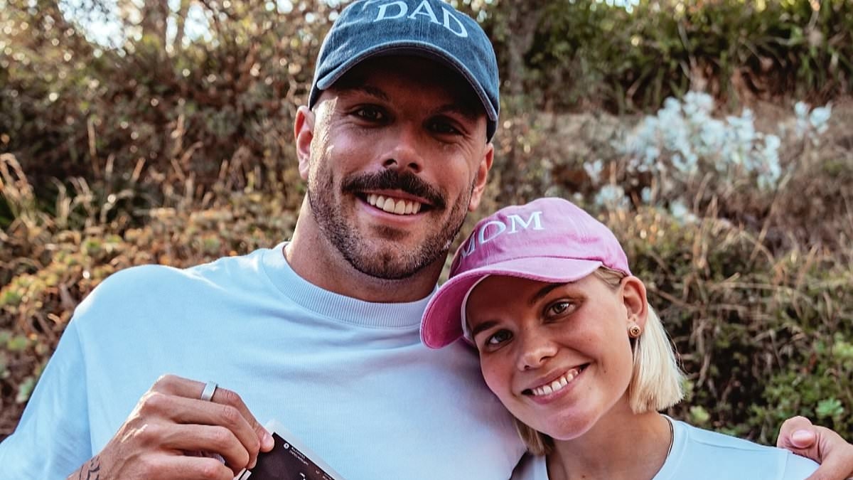 Swim king Kyle Chalmers opens up on devastating mental health toll of love triangle controversy as he prepares to become a first-time father