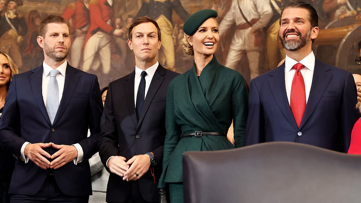 Eric Trump drops big time hint about possible successor to father's presidency in 2028