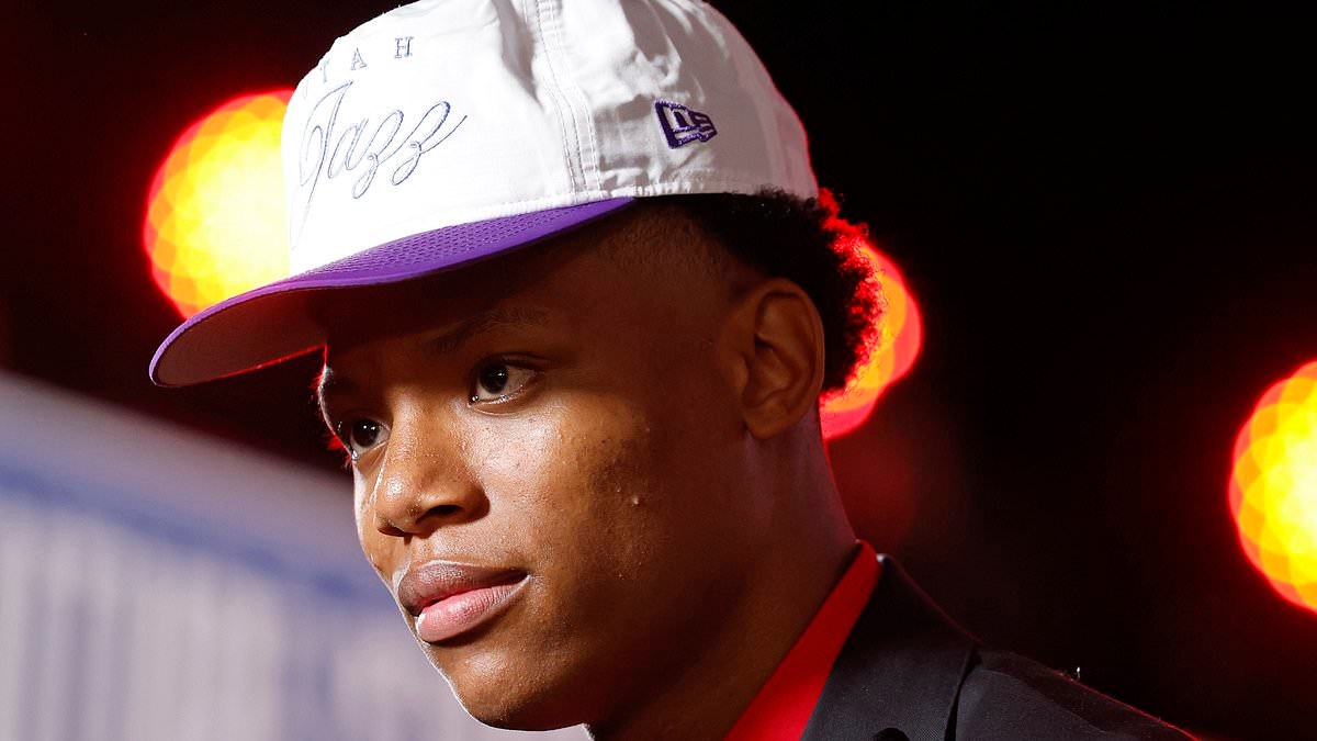 Soon-to-be NBA star Ace Bailey makes stunning first move in Utah amid reports he was 'unhappy' to join Jazz