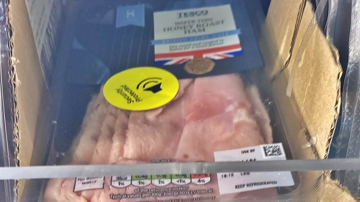 Tesco shoppers baffled as more products now bizarrely given security tags including HAM - as new anti-shoplifting measures hit stores