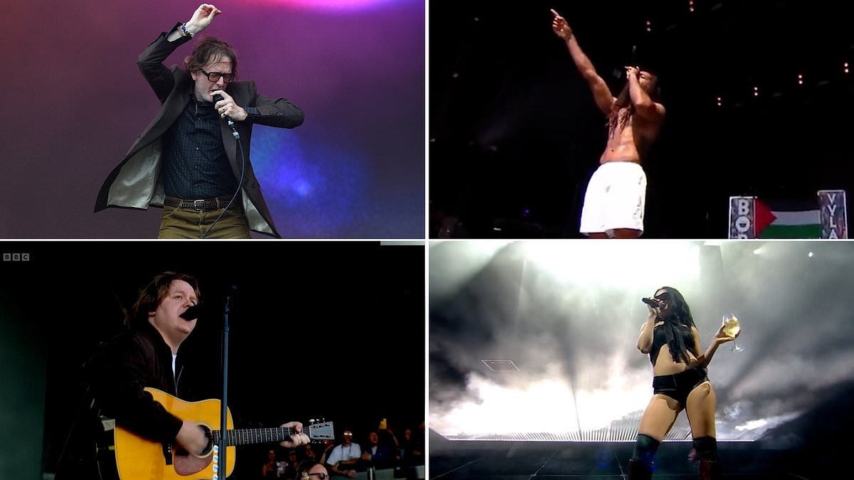 Comebacks and controversy at Glastonbury 2025: Lewis Capaldi's emotional return, Bob Vylan's 'vile' chant... and surprise sets from Pulp and Lorde dominate the weekend - here are the BIGGEST moments so far