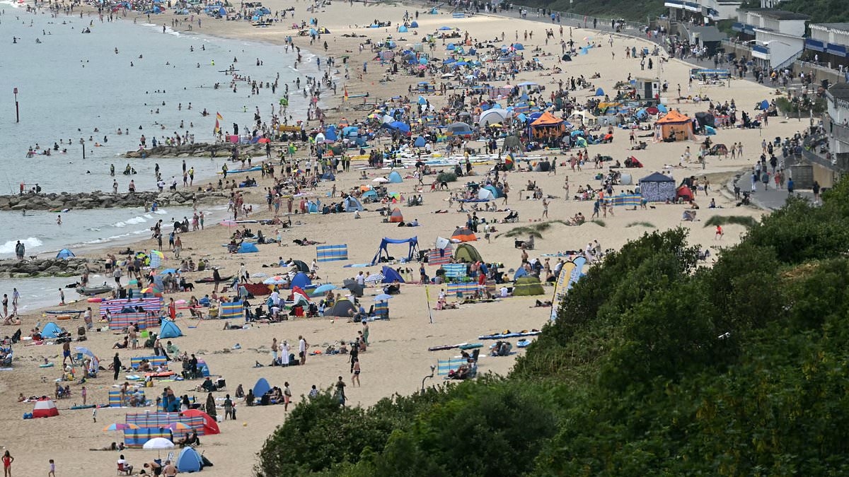 Heat bomb explodes in Europe: As Britain bakes Rome and Greece turn red hot as families sweat under the sun
