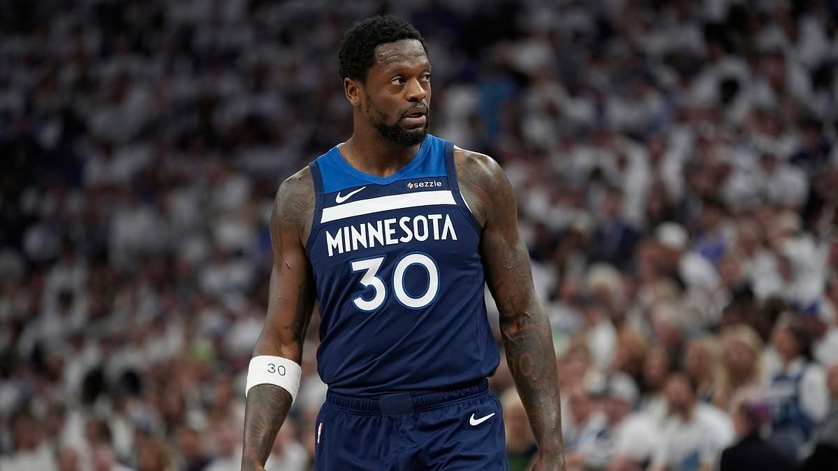 BREAKING NEWS Three-time NBA All-Star Julius Randle signs huge new $100 MILLION contract with Minnesota Timberwolves