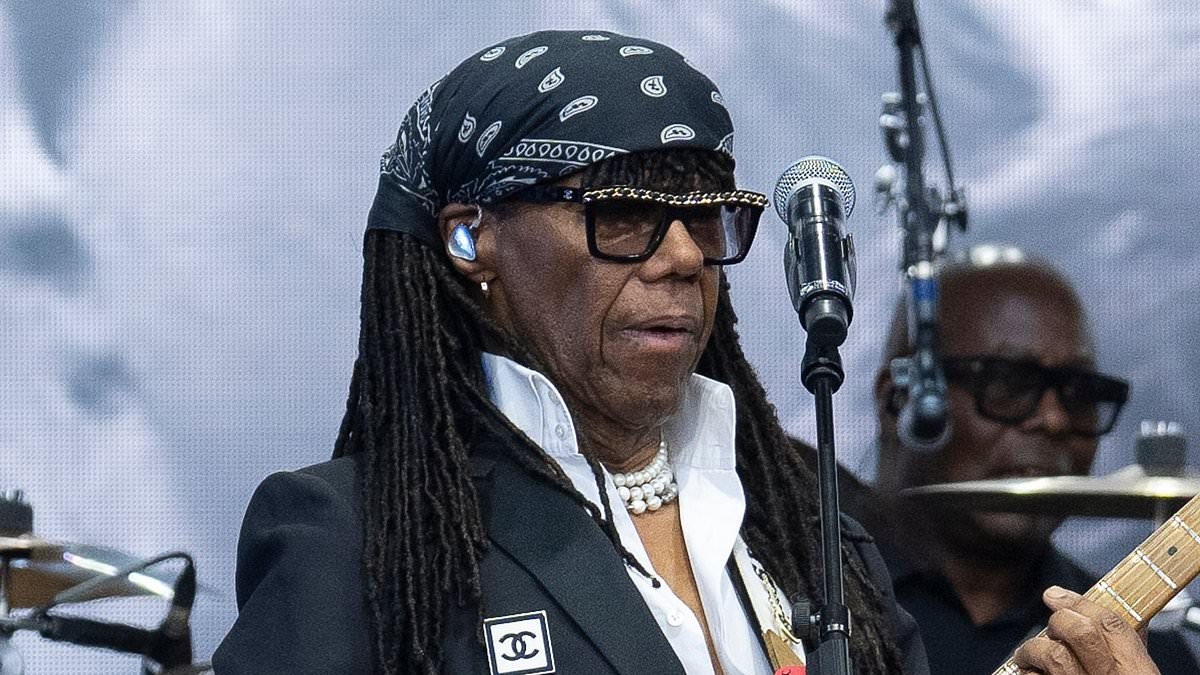 Glastonbury fans brand Nile Rogers and Chic the 'best act they've seen in years' at Worthy Farm as he leads performers on final day of festival
