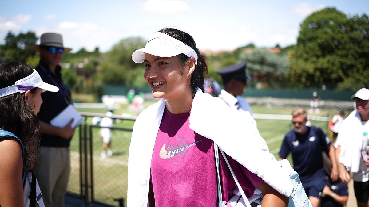 Emma Raducanu relishing the Wimbledon buzz as she leads the first wave of the British charge and admits 'not much' beats winning at the All England Club