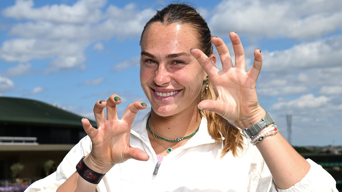 EXCLUSIVE Aryna Sabalenka reveals the meaning behind tiger tattoo and her plans for a unique victory dance at Wimbledon