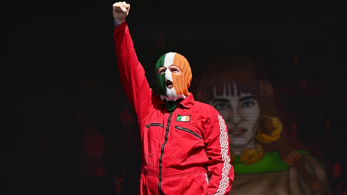 KATIE HIND asks: Did Kneecap trick fans at Glastonbury into watching Bob Vylan's vile rant by encouraging them to arrive early?