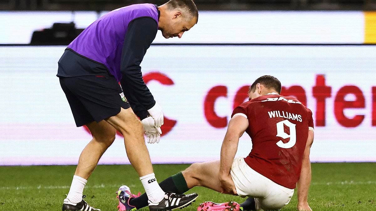 Devastating blow for British and Irish Lions star as team suffers first big setback of Australian tour