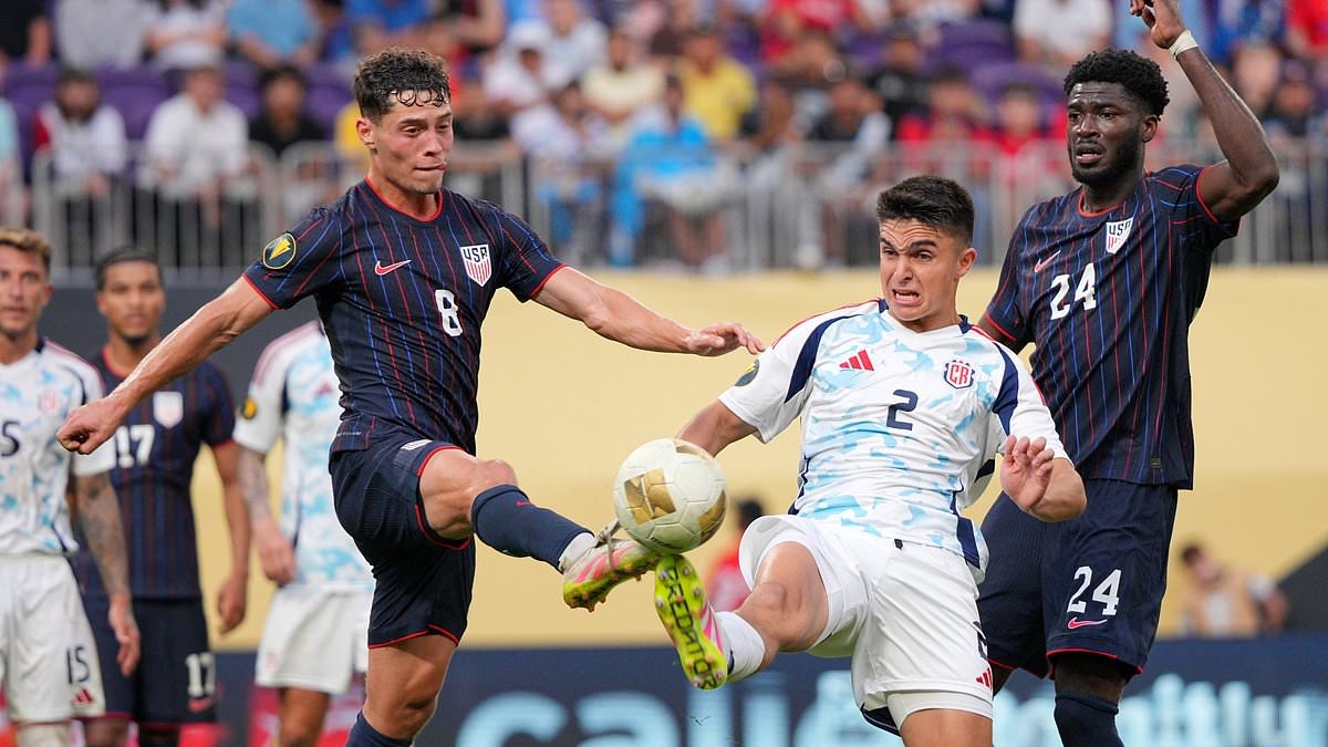 BREAKING NEWS USA survives Gold Cup scare against Costa Rica after ex-coach's son Sebastian Berhalter misses penalty