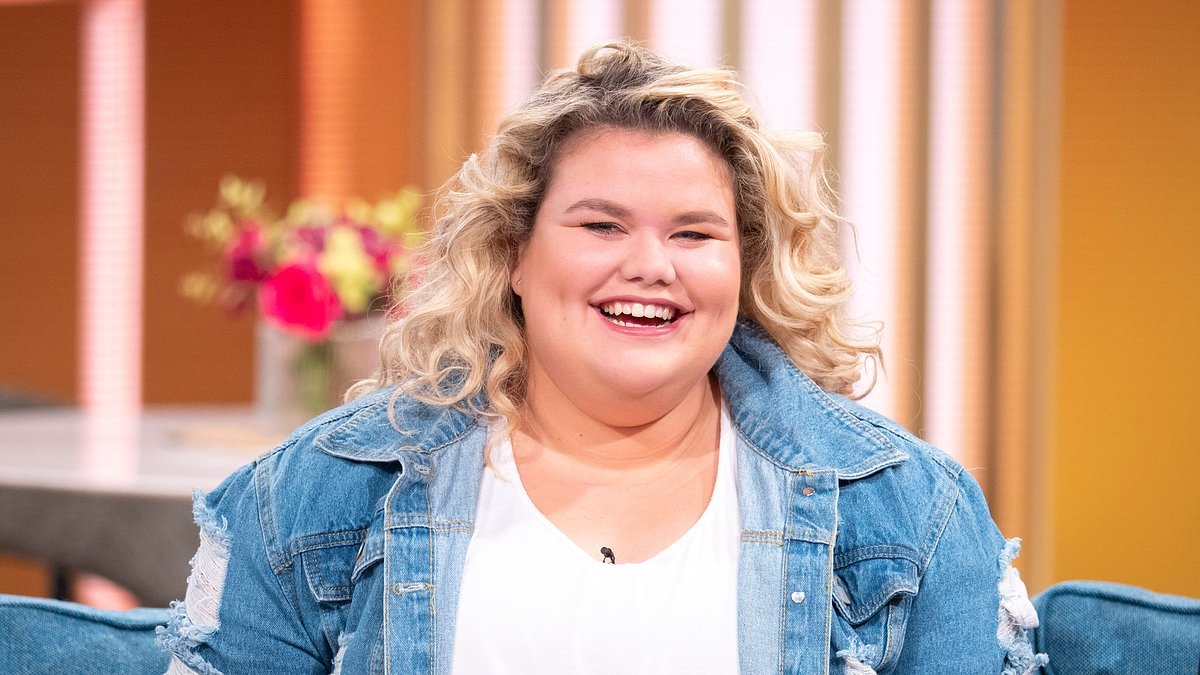 Gogglebox star Amy Tapper is radiant in plunging floral dress as she proudly displays her incredible 6st weight loss transformation at family wedding