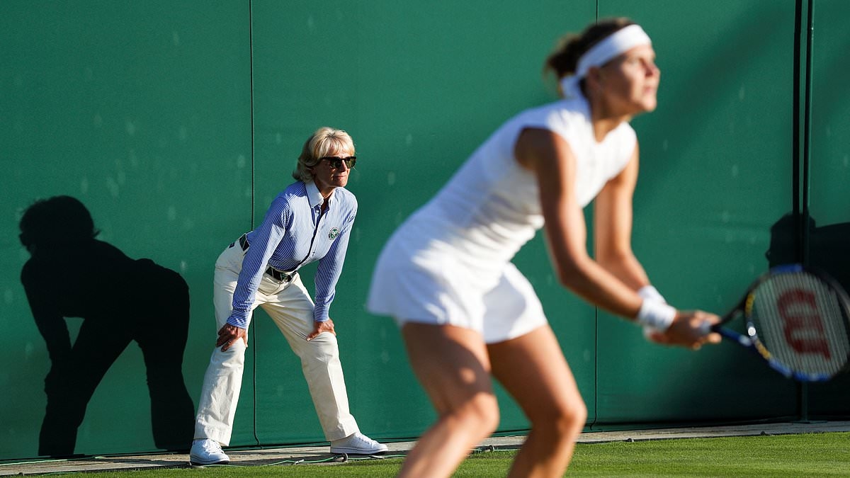 Computer says... FAULT! Wimbledon scraps line judges for first time in 148-year history as it replaces iconic umpires for AI-powered machines