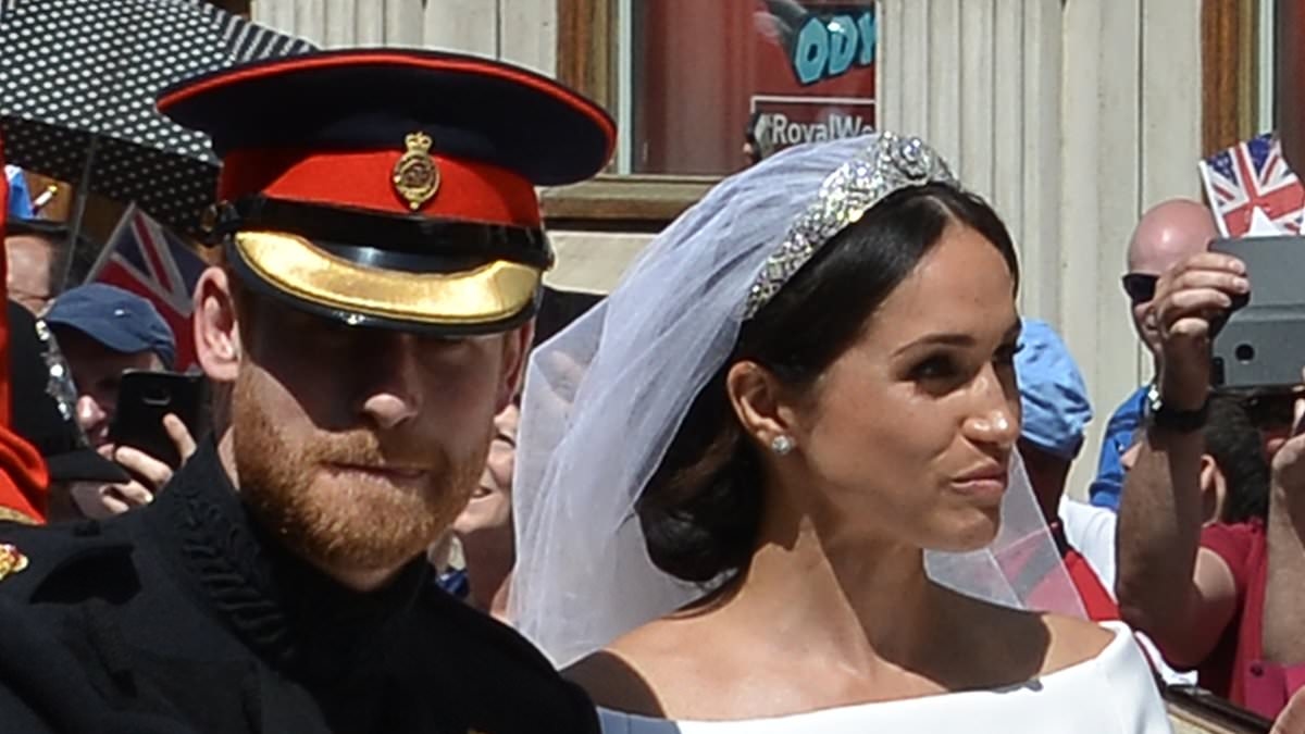 EXCLUSIVE How Harry and Meghan left the late Queen 'very upset' in the run up to their wedding as rows that 'blew the Prince's relationship with his grandmother' are revealed for the first time