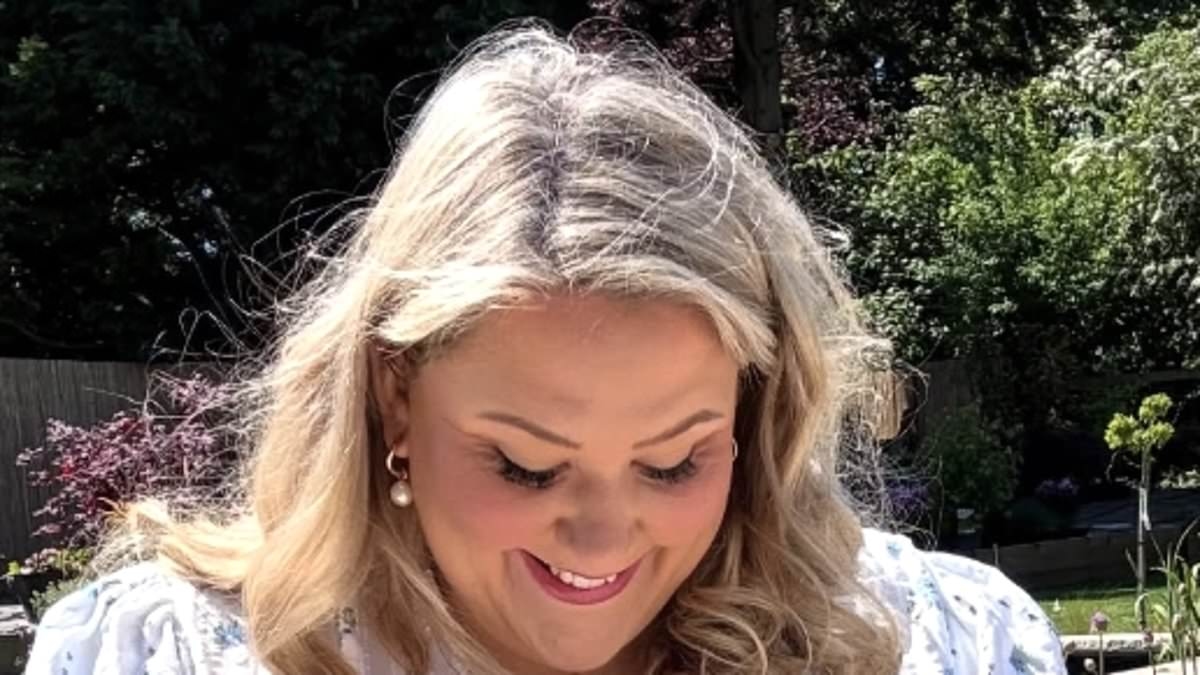 Pregnant Laura Adlington pens an emotional letter to her unborn baby as she reflects on her 'really long journey' to motherhood after a nine-year fertility battle