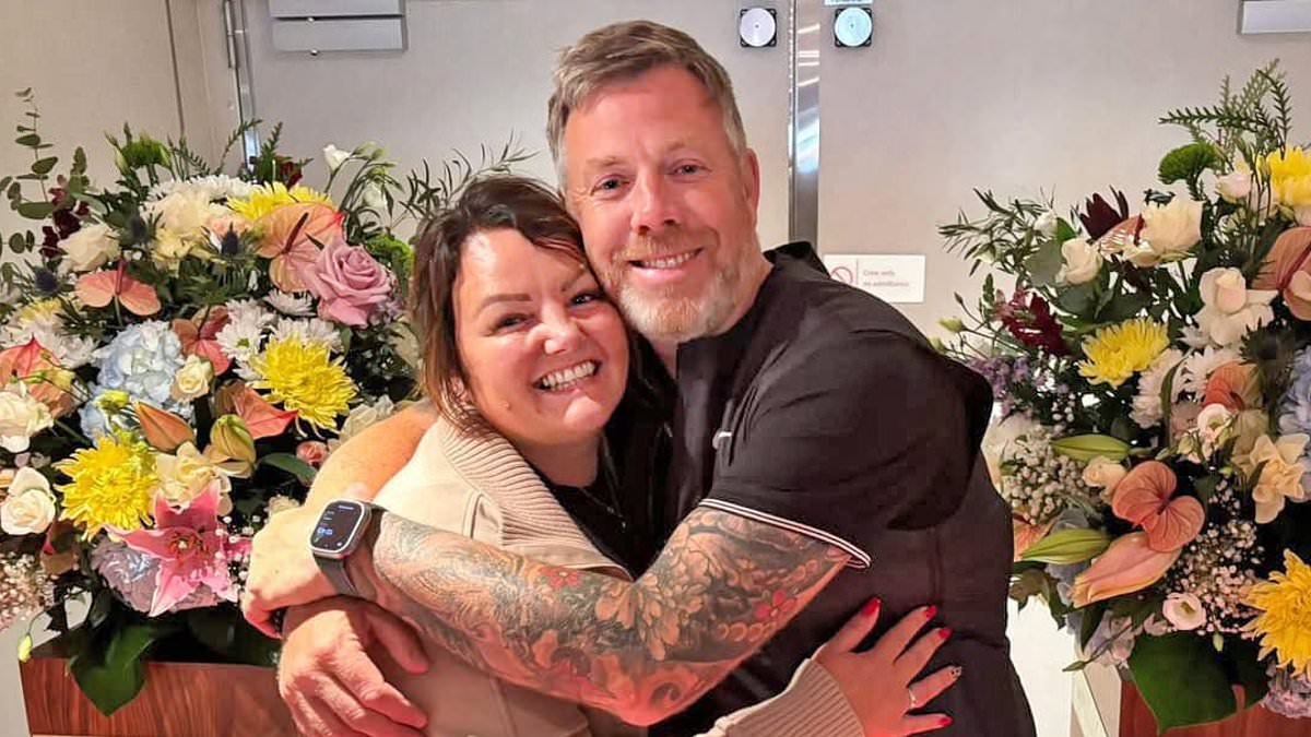 Husband of British woman killed in Spanish jet ski horror describes how he swam out to 'hold her in my arms until she passed away' after she was struck by boat driven by a friend