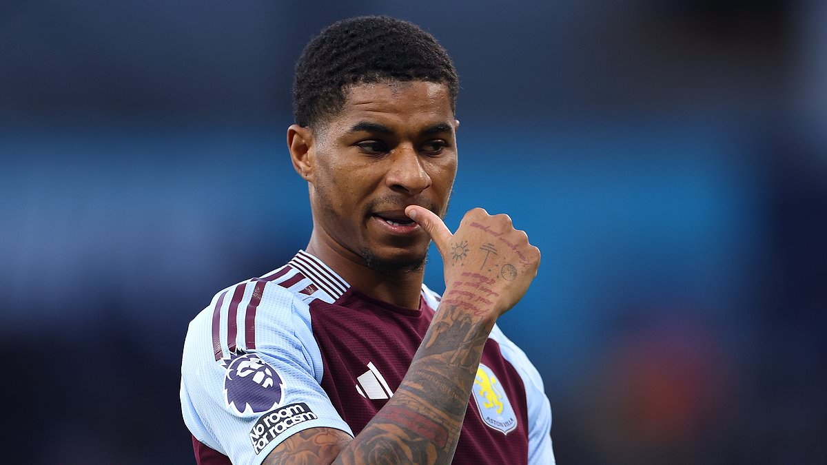 Aston Villa confirm they will NOT take up £40m buy option in Marcus Rashford's loan contract with outcast set to return to Man United training next week