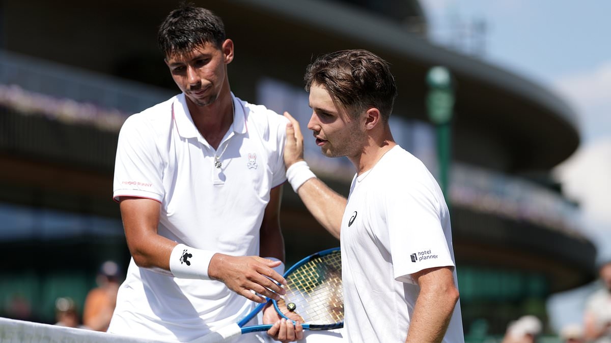 Disaster at Wimbledon as one star's 'sad' win saves Aussies from a complete wipeout