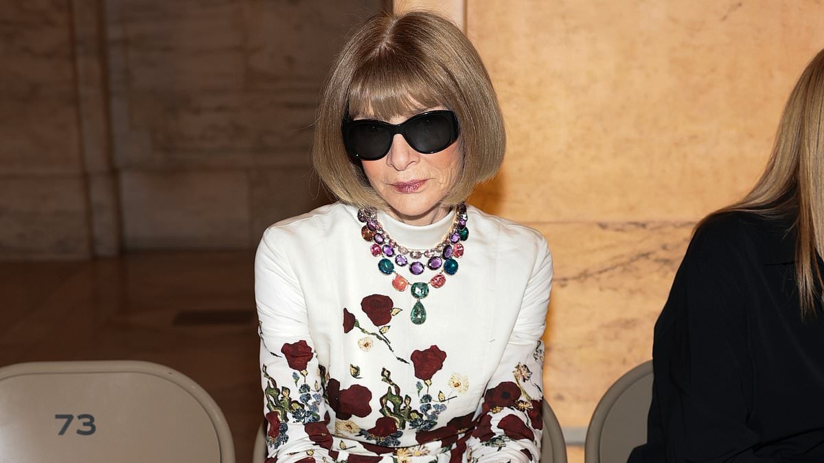 Anna Wintour emerges for first time since bombshell Vogue shake-up and Bezos wedding snub despite Lauren Sanchez cover