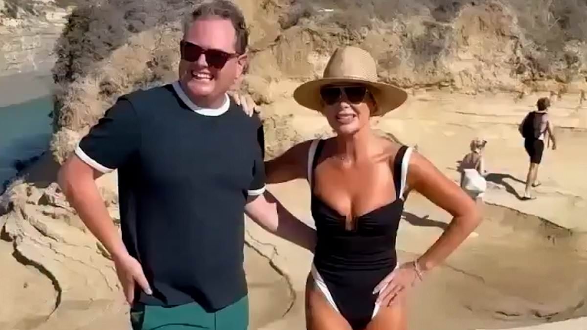Amanda Holden's very flattering plunge swimsuit sold out immediately - here are the high street versions looks just as chic