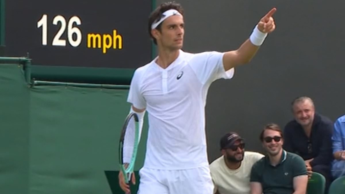 Wimbledon match suspended after medical incident in stands as Lorenzo Musetti urges assistance for ill fan amid soaring temperatures