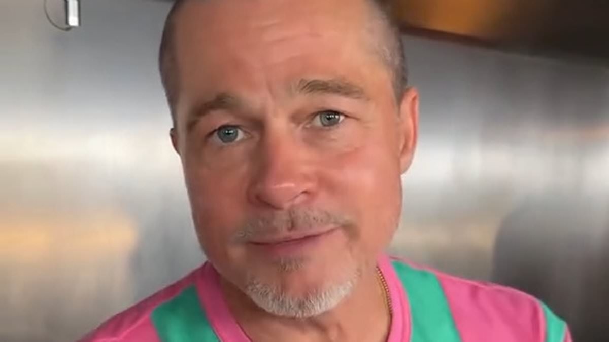 Brad Pitt drives fans wild as he makes tacos in a new promo for his movie F1