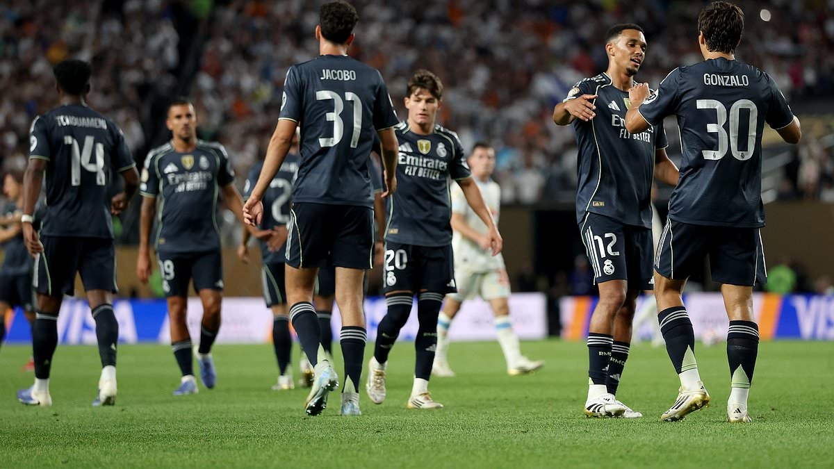 Three Premier League clubs 'targeting £43m-rated Real Madrid star in summer move' after breakout Club World Cup campaign