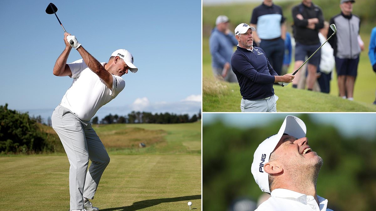 Lee Westwood's mad dash from Dallas to Dundonald pays off as he rolls back the years to secure a place at The Open