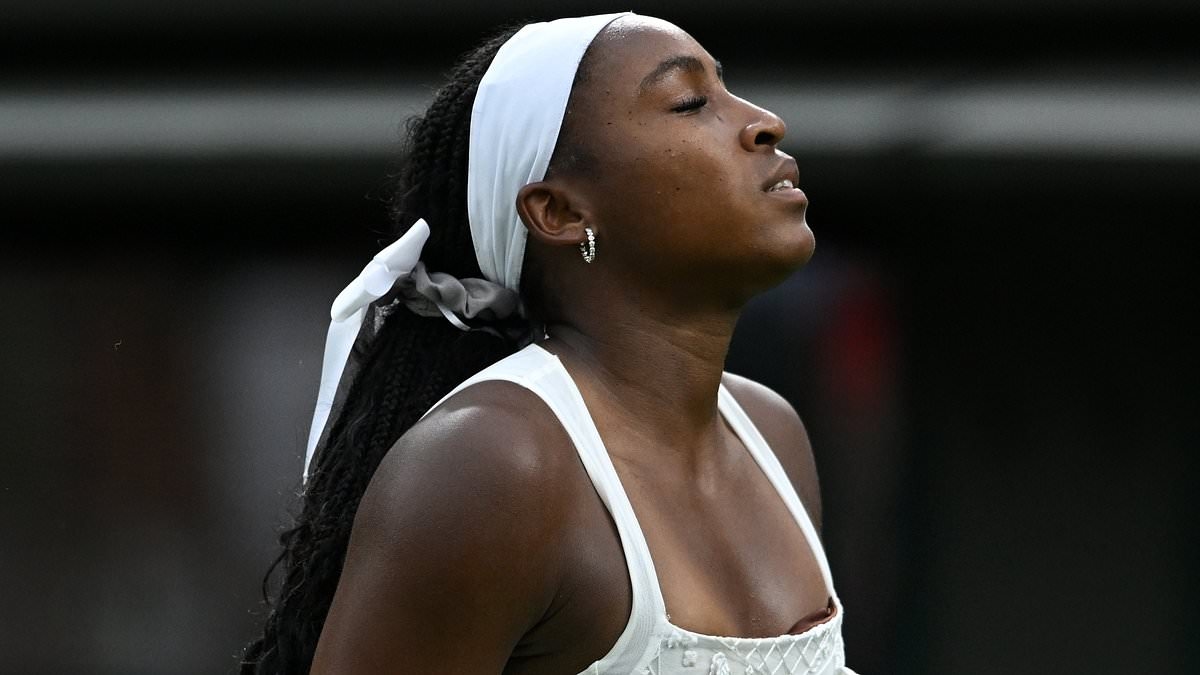 Coco Gauff is OUT of Wimbledon after shock first-round upset by unseeded Ukrainian Dayana Yastremska