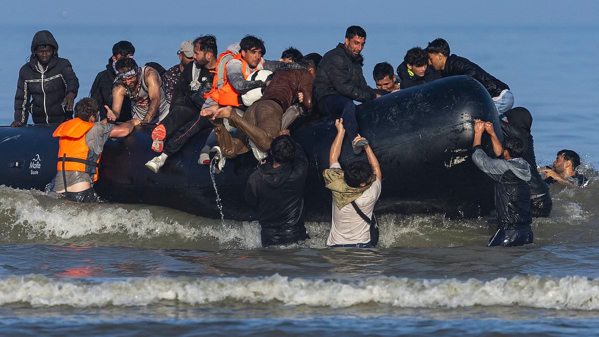20,000 small-boat migrants this year and counting: Labour's abject failure to protect our borders laid bare