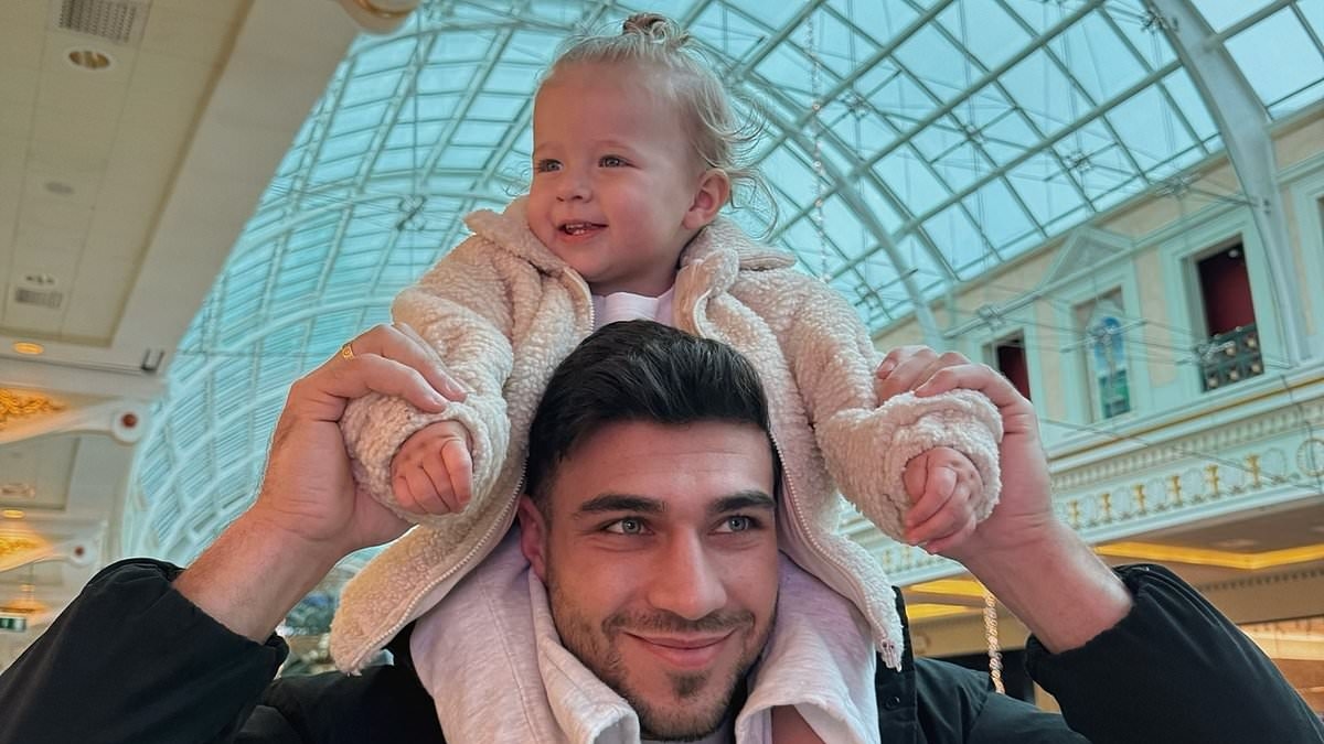 Tommy Fury insists daughter Bambi, two, shouldn't be 'spoilt' with 'five star hotels and business class flights' - as he buys a campervan for more 'normal' family holidays