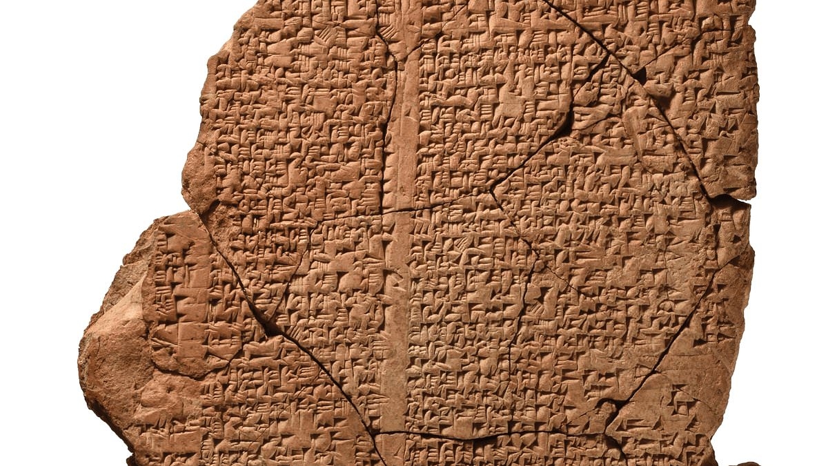 Hymn of Babylon is pieced together after 2,100 YEARS: Scientists use AI to reconstruct ancient song