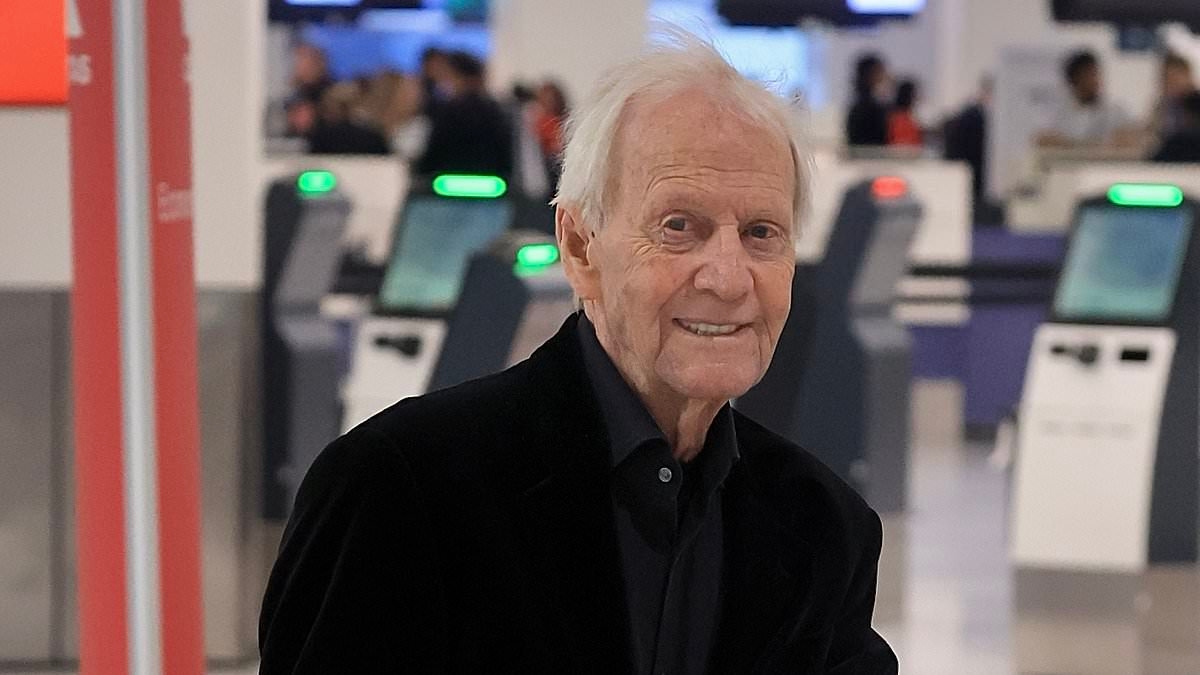 Paul Hogan, 85, has a spring in his step and looks healthier following a long trip Down Under after arriving from the US in a wheelchair