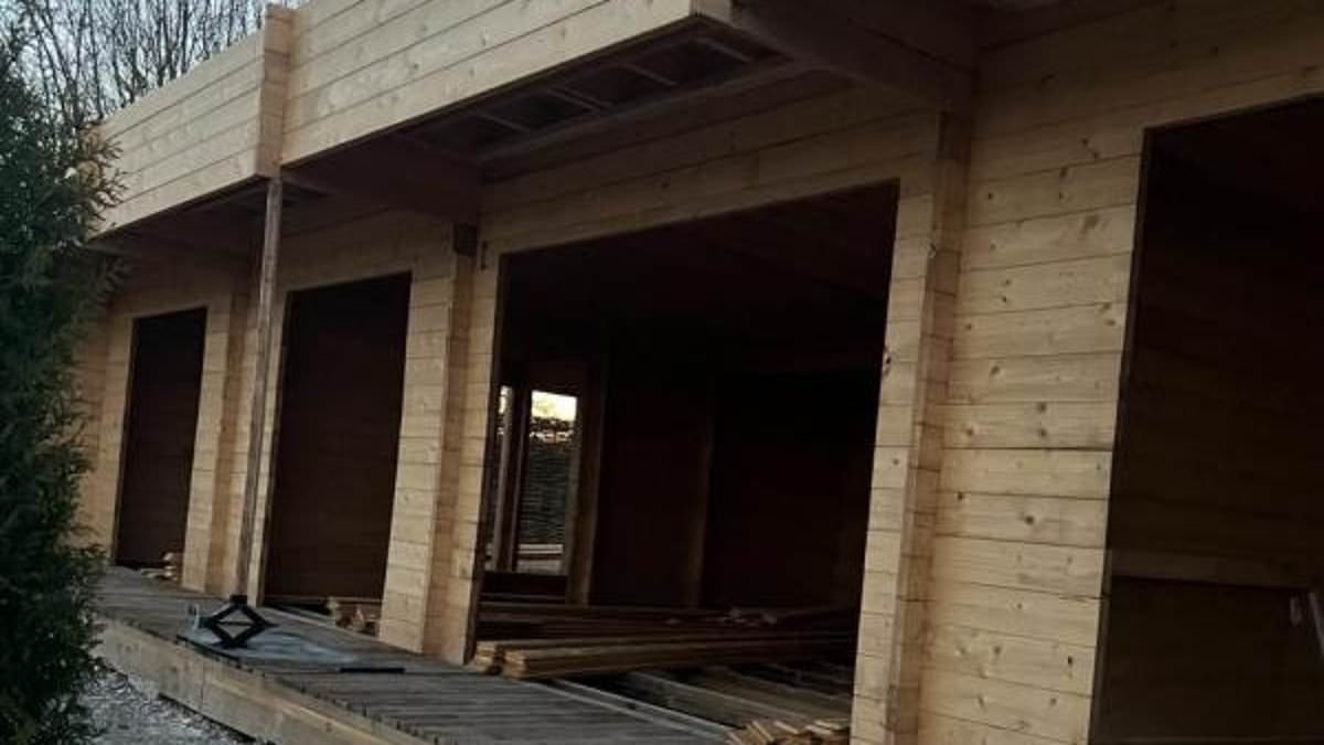 Couple are ordered to tear down 'unsightly' log cabin illegally built in national park after uproar by 'appalled' locals