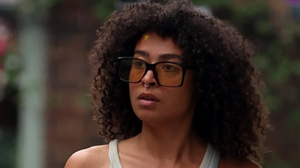 EXCLUSIVE Harry Styles' new love interest Ella Kenny is seen for the first time since their steamy Glastonbury kiss as it's revealed she is friends with singer's ex girlfriend's stylist
