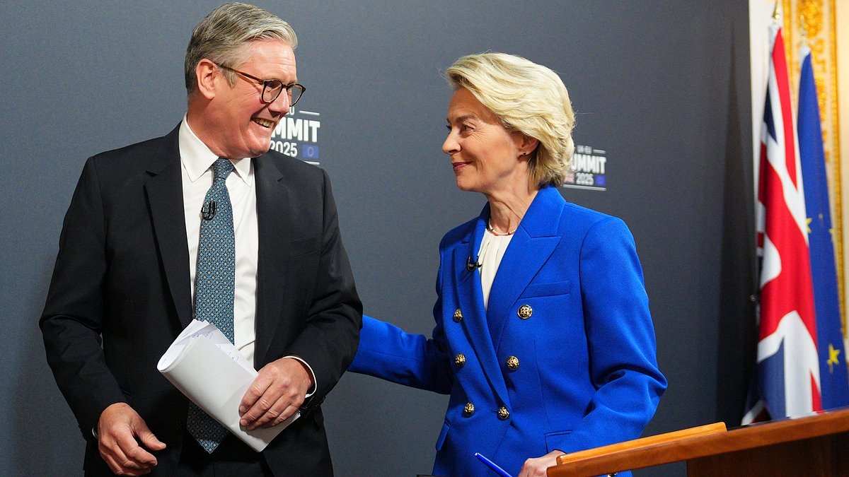 EU is 'blocking Britain's bid to join Mediterranean trade zone' despite Keir Starmer's 'reset' with Brussels