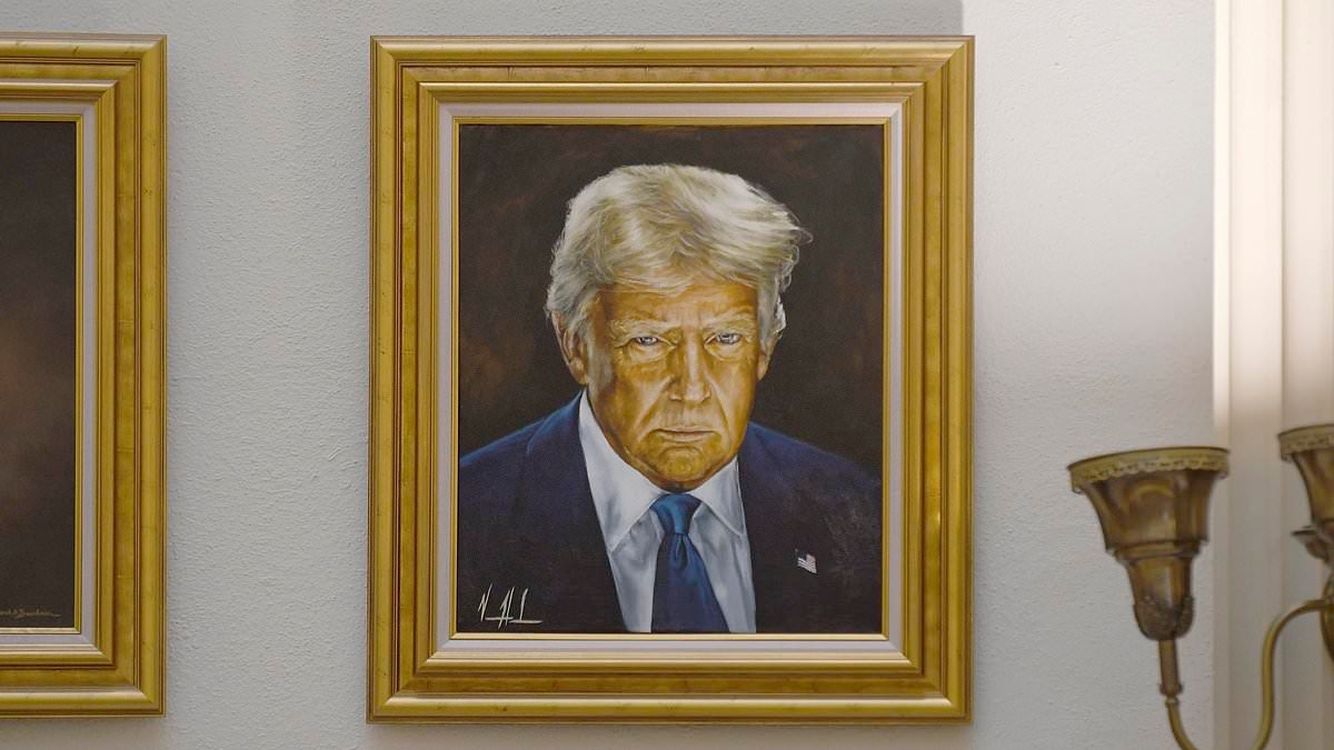 Trump gives his review of new portrait hanging in Colorado Capitol