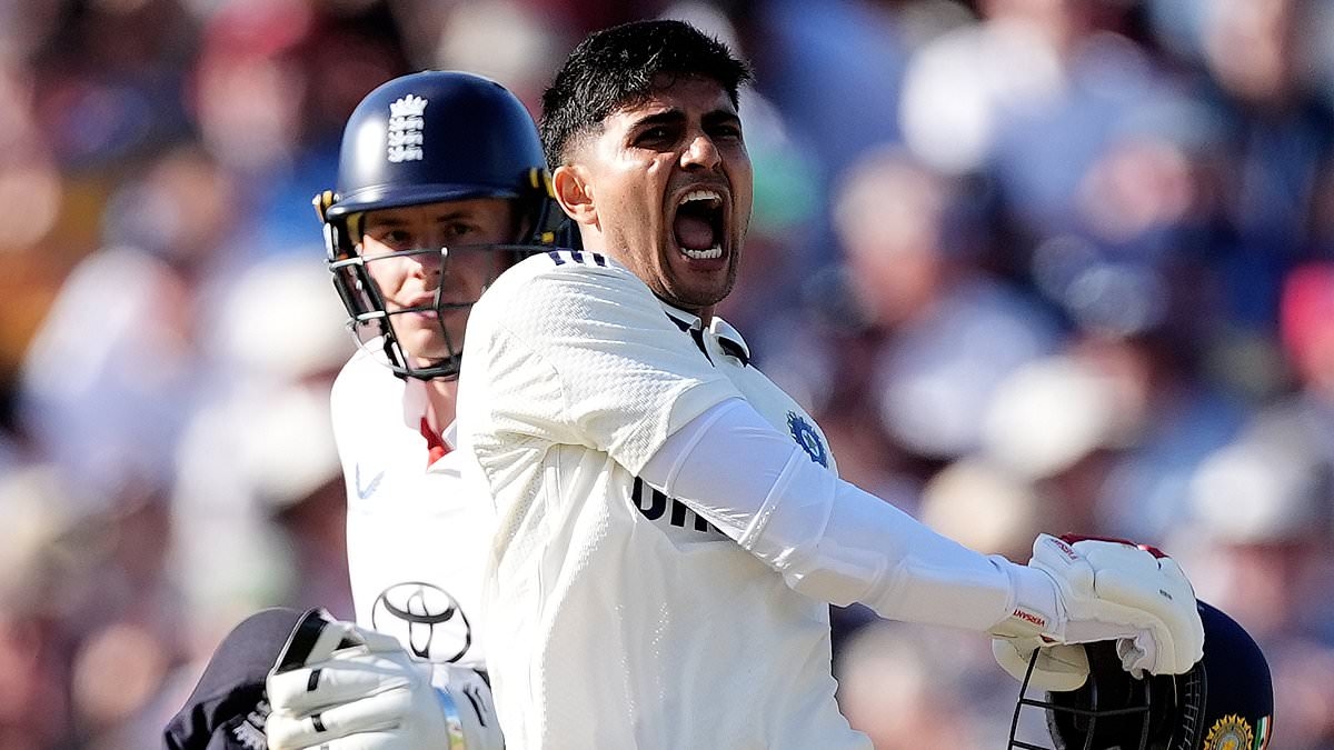 Shubman Gill's century helps India hold up at 310-5 - after Ben Stokes opted for England to bowl first AGAIN as second Test begins at Edgbaston