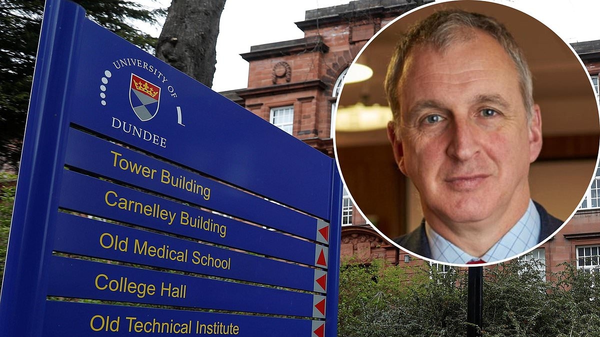 Finance chief at cash crisis Scots university quits after just eight days in the job